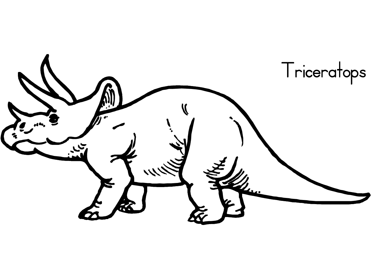 Dinosaur Coloring Pages 42